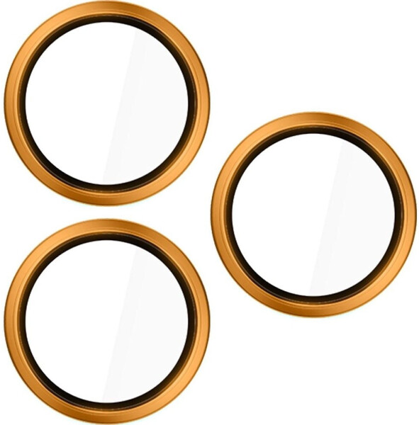 3mk Hardy Lens Protection Pro Kamera-Objektivschutz, transparent, orange (iPhone 17 Pro / Pro Max), Bild 8