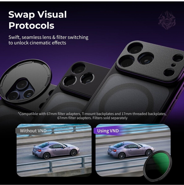 SmallRig Megatron Edition Mobile Dual Handheld Video Kit für iPhone 17 Pro Max, drehbarer Griff, kabellose Steuerung (5584), Bild 13