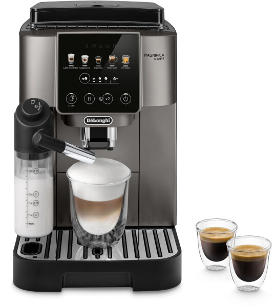 De'Longhi Magnifica Start Milk LatteCrema Kaffeevollautomat, titanium/schwarz (ECAM220.91.TB), Bild 5