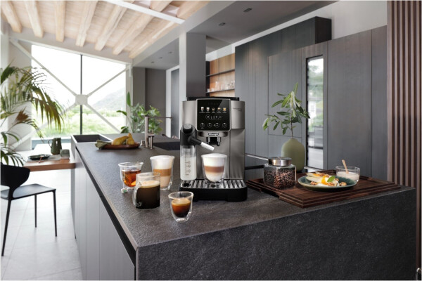 De'Longhi Magnifica Start Milk LatteCrema Kaffeevollautomat, titanium/schwarz (ECAM220.91.TB), Bild 7