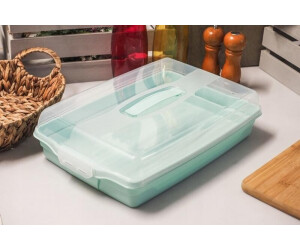 Curver Kuchenplatte mit transparentem Deckel, mintgrün (EAN-3253920415271) ab 25,00 € (Oktober 2026)