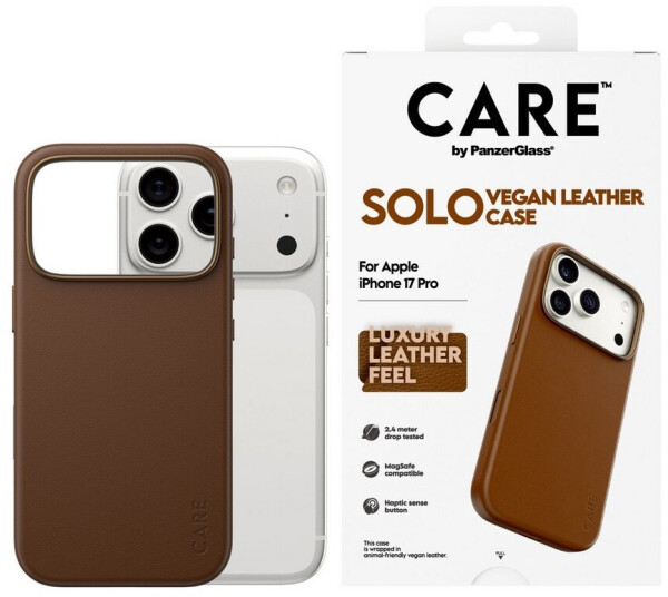 PanzerGlass CARE Solo Case braun iPhone 17 Pro (CR83499), Bild 2