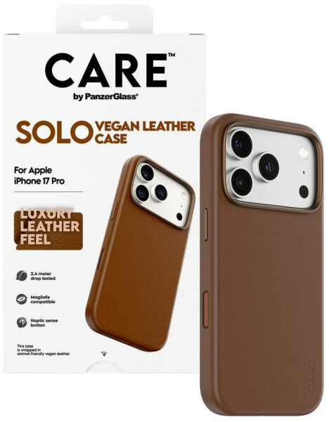 PanzerGlass CARE Solo Case braun iPhone 17 Pro (CR83499), Bild 5