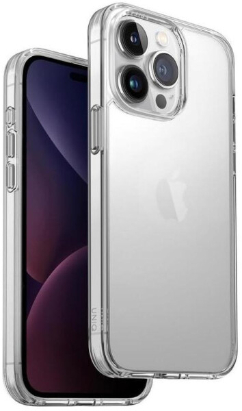 Uniq Hülle Heldro Mag Magclick Charging Apple iPhone 15 Pro Max Vapour Smoke Schwarz