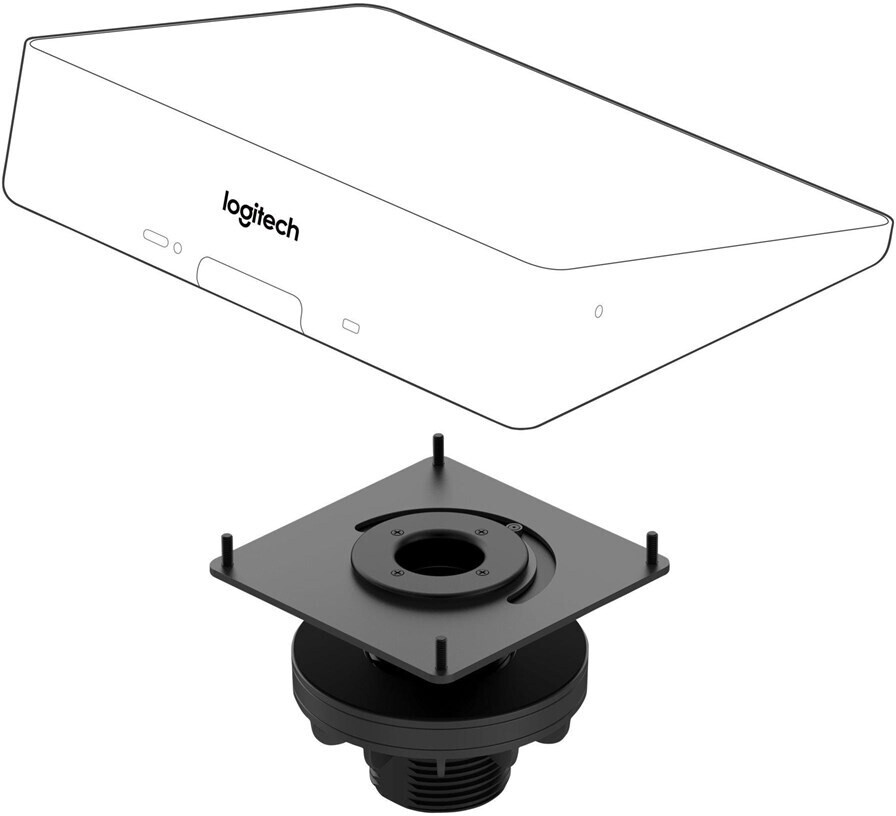 Logitech Rally Mounting Logitech Tap Tischhalterung für Videokonferenz-Controller (939-001811 ...