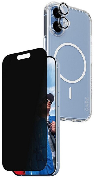 PanzerGlass CARE 3-in-1 Flagship Privacy Bundle iPhone 17 (CR55929)