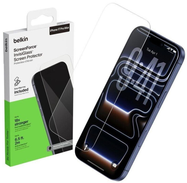 Belkin InvisiGlass ScreenForce Displayschutz iPhone 17 Pro Max (OVA239HQ), Bild 2