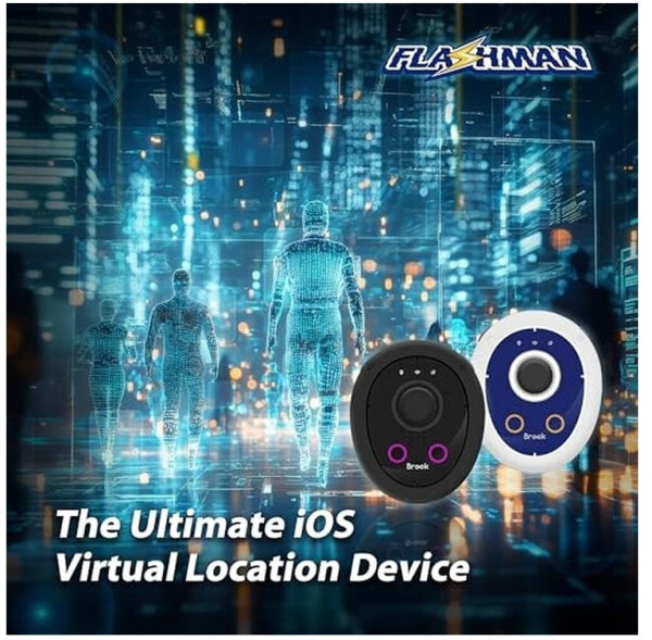 Brook Flashman Virtueller GPS-Joystick für iPhone (iOS 17+), Bluetooth (FM00013146), Bild 6