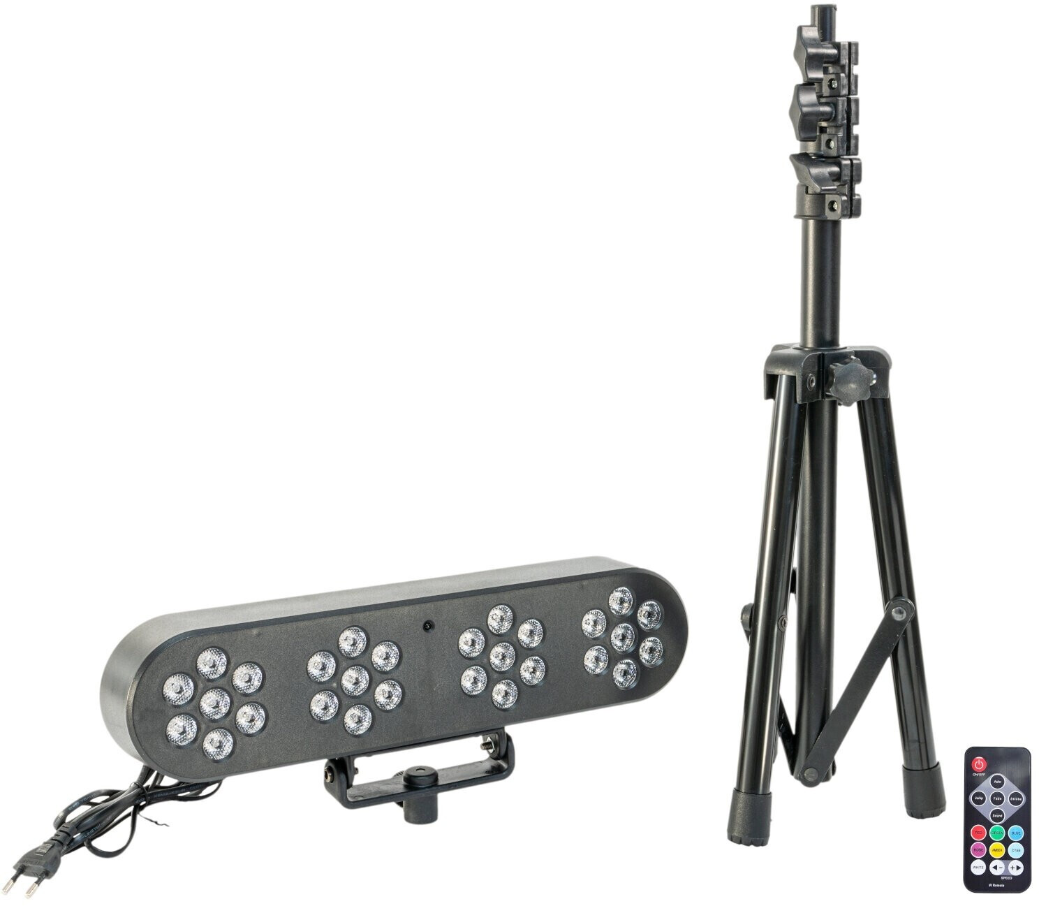 Party Light & Sound FUNLED Lichteffekt 4 PAR-Strahler mit Stativ und Fernbedienung (16-2090PLS) ab 73,90 € (Oktober 2026)