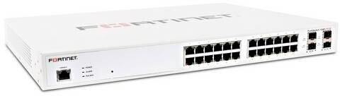 Fortinet FortiSwitch 124E Managed L2 Switch 24-Port Gigabit