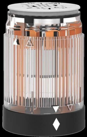 Pfannenberg Signalsäulenelement BR50-CL-RD – Dauerlicht Rot, 1 Stück, Robust & Langlebig Für Industrieanlagen