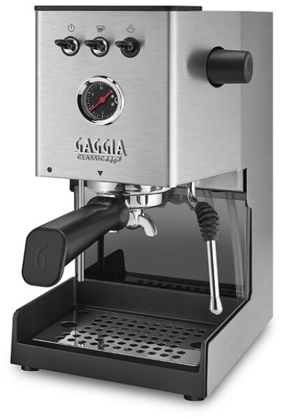 Gaggia Classic Up Siebträgermaschine 15 bar, Milchaufschäumer, Inox (EG2500/00), Bild 3