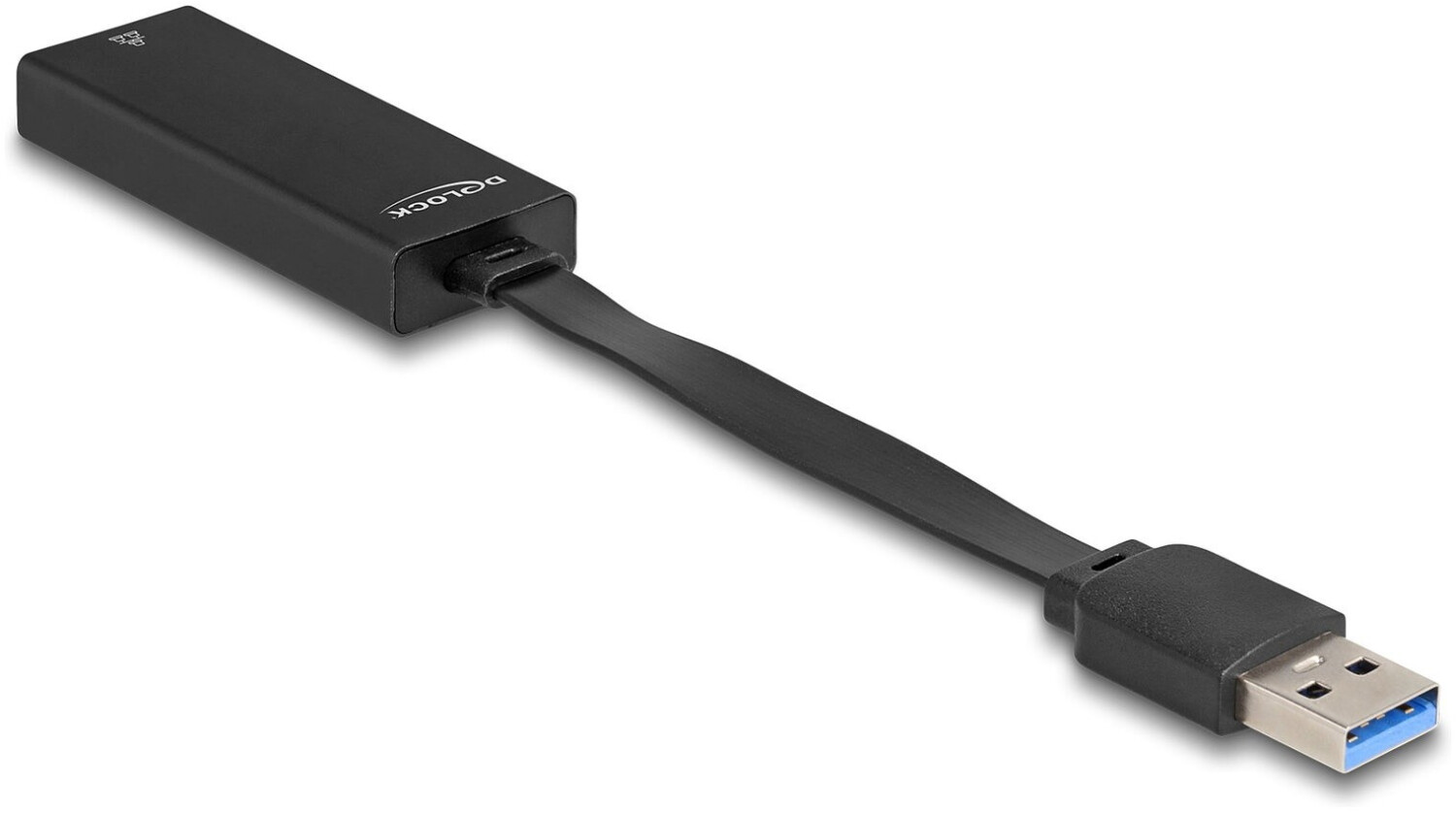 DeLock USB Typ-A zu RJ-45 Gigabit LAN Adapter slim, schwarz (66245) ab ...