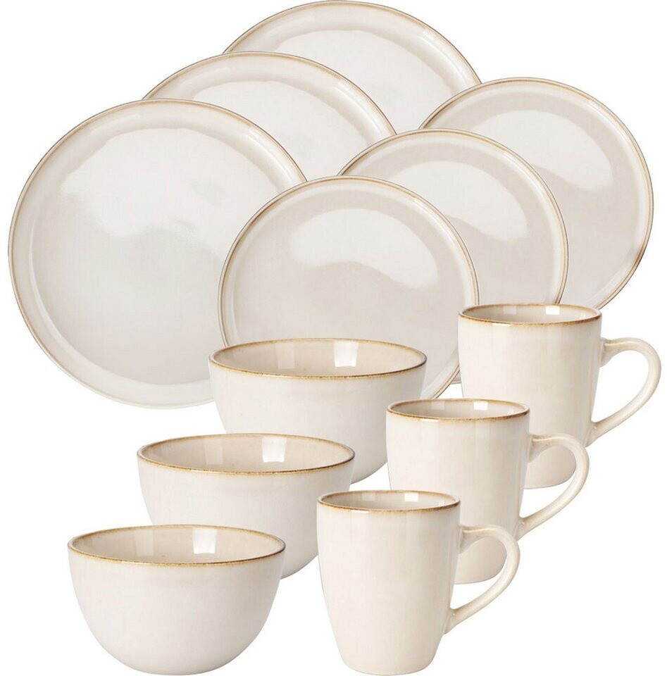 Excellent Houseware Geschirrset Steingut 16-tlg. beige (KO-Q97001200) ab 54,95 € (Oktober 2026)
