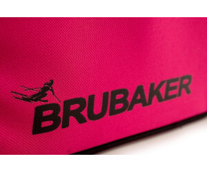 BRUBAKER 'Carver Pro 2.0' - Nouvelles Couleurs - Housse à Skis rembourrée pour 1 Paire de Skis et Bâtons - 170 cm - Vert/Bleu