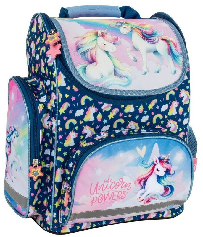 Schulrucksack Einhorn Kätzchen für Mädchen & Jungen Großer 40 cm Schulrucksack Einhorn Kätzchen für Mädchen & Jungen Großer 40 cm
