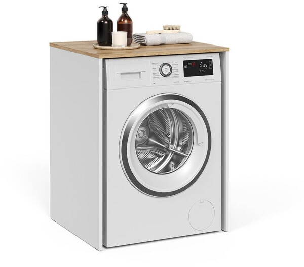 VICCO Viktor washing machine cabinet, 68 x 88.2 cm, white/artisan oak, Bild 5