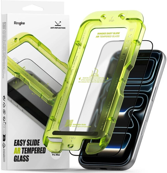 Ringke Easy Slide AR Hartglas für iPhone 17 Pro Max