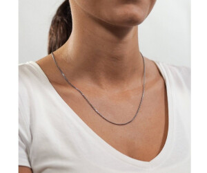 1mm Venezianer Silber Kette 925 Würfelkette 40cm 45cm 50cm 55cm 60cm 70cm 80cm Halskette Sterlingsilber Würfel Echtsilber Kette