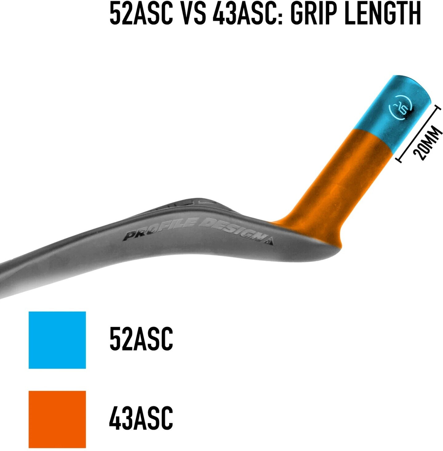 Profile Design 43 ASC Aero Extensions 400mm, Carbon, schwarz