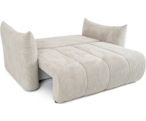 WFL GROUP Lilo Jugendsofa mit Schlaffunktion & Bettkasten, hellgrau Cord (800001751682) ab 584,90 € (Oktober 2026)