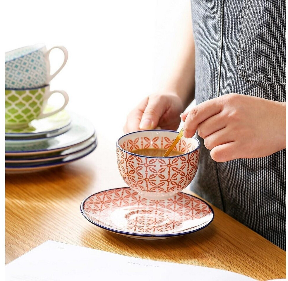 LuxusKollektion Macaron Kaffeeservice 12-teilig, bunt, Porzellan ab 138,09 € (Oktober 2026)