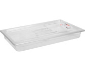 Produktbild von ZOENHOU Panierset 4-teilig – GN 1/3 Edelstahl Behälter Mit Deckel, 32,5x17,5x6,5 Cm, Ideal Für Schnitzel, Fisch & Co.