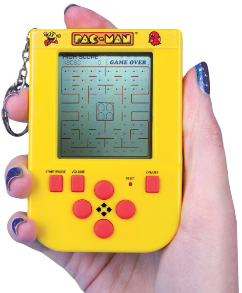 Fizz Creations PAC-MAN Mini-Arcade-Spiel Schlüsselanhänger mit Sound (320020), Bild 2