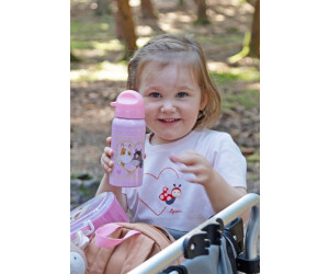 Sigikid Trinkflasche Pony Sue – 0,4 L Mit Drehverschluss – Aus Aluminium, BPA-frei – Für Kinder Von 3-8 Jahren – Spülmaschinengeeignetes Mundstück