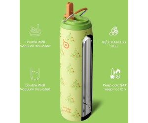 LuxusKollektion Isolierte Wasserflasche Edelstahl mit Strohhalm 946ml ab 65,95 € (Oktober 2026)
