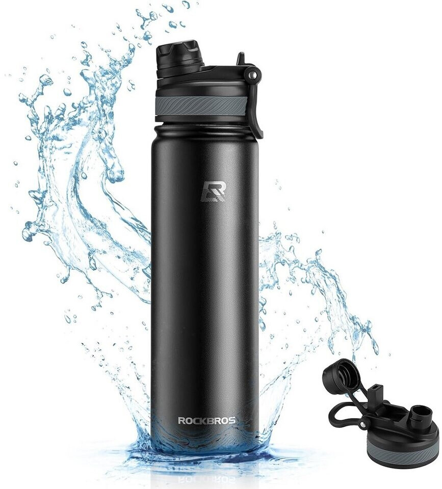Rockbros Thermo-Fahrradflasche 620ml, schwarz (35210029002) ab 16,96 € (Oktober 2026)