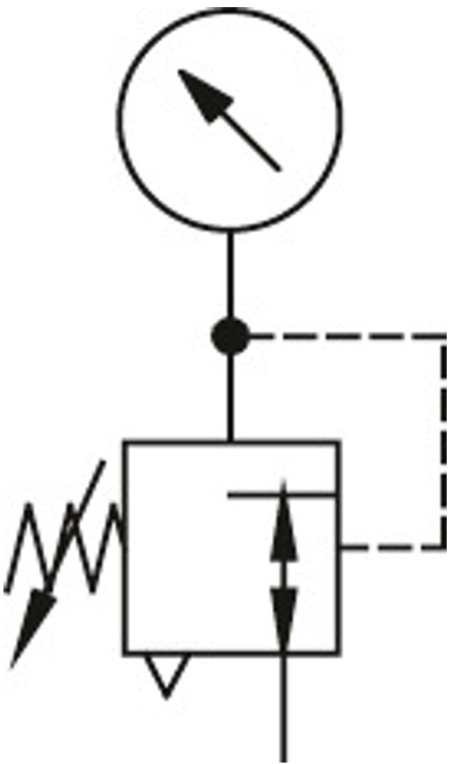 Produktbild von RIEGLER Multifix Druckregler 100430-R – G 3/4, 0,5-16 Bar, Inkl. Manometer, Baugröße 3, Für Druckluftanlagen