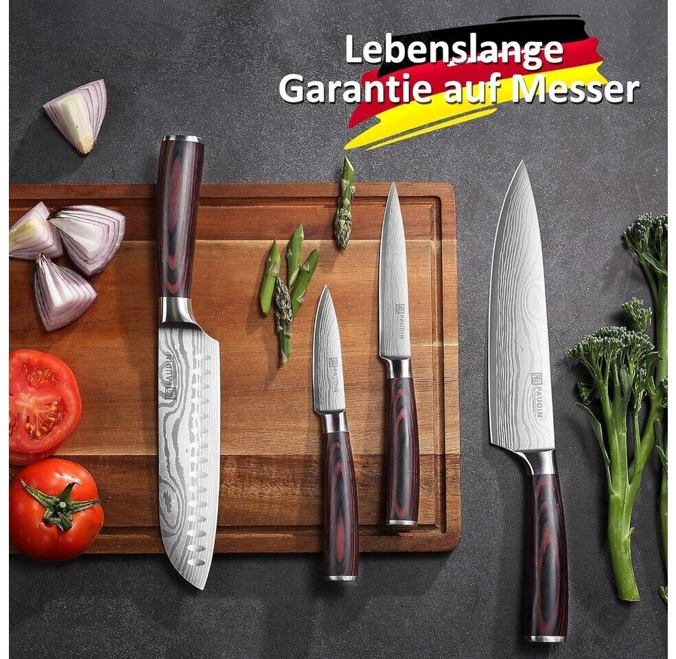 PREMIUM XL Premium Messerset 7-teilig, Edelstahl, Holzgriff ab 370,99 € (Oktober 2026)