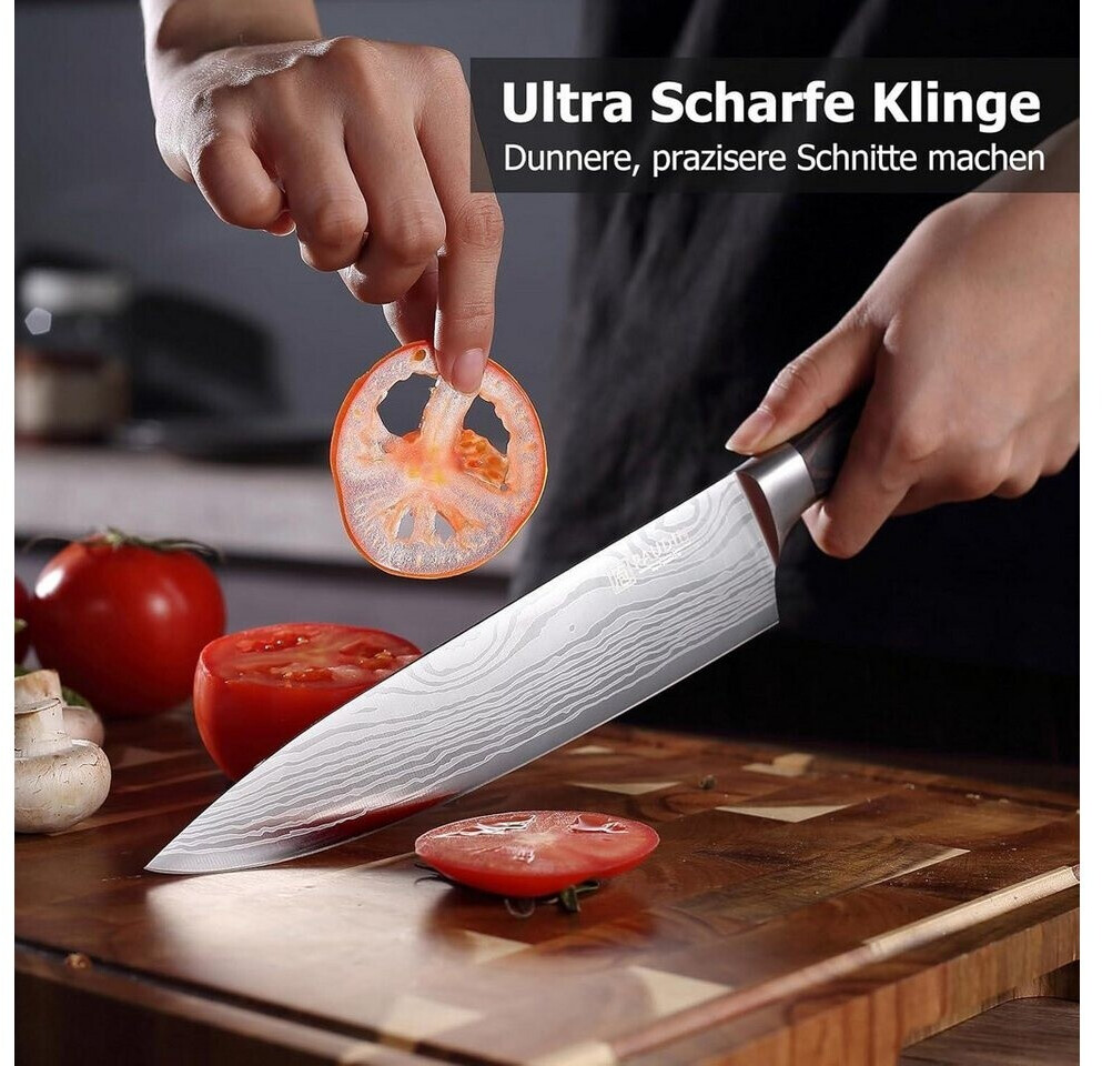 PREMIUM XL Premium Messerset 7-teilig, Edelstahl, Holzgriff ab 370,99 € (Oktober 2026)