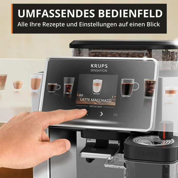 Krups Sensation Elite Hot & Cold EA918GE0, Bild 10
