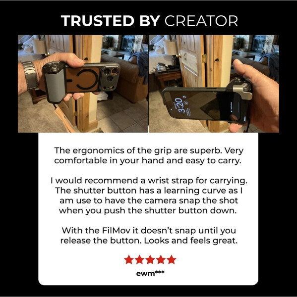 SmallRig FilMov Fotografie-Grip-Kit mit Filter für iPhone 17 Pro Max (6301), Bild 8