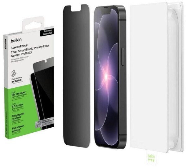 Belkin Titan SmartShield Privacy Displayschutzglas iPhone 16e/17e (OVA289HQ), Bild 2