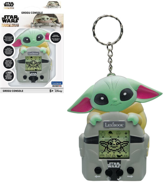Lexibook My Best-E Star Wars LCD-Konsole, grün, Kinder (JLMB10SW)