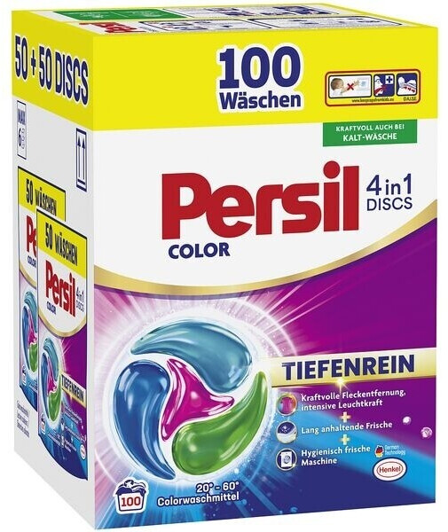Persil Color 4in1 Tiefenrein, Discs, Excellence, 1,7kg, Waschladungen 100, Bild 2