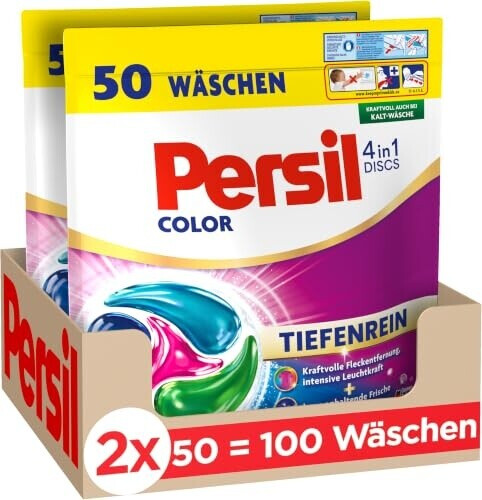Persil Color 4in1 Tiefenrein, Discs, Excellence, 1,7kg, Waschladungen 100, Bild 4