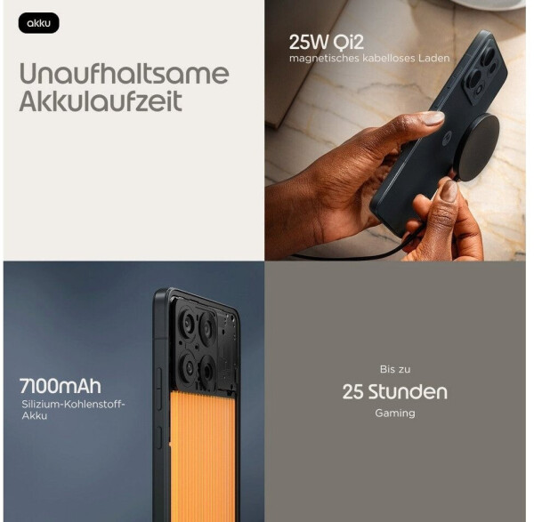 Motorola Edge 70 Max PANTONE Dark Shadow, Bild 9