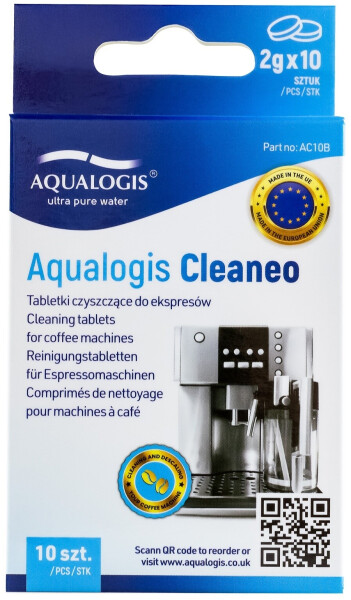Aqualogis Cleaneo Kaffeemaschinen Reinigungstabletten für Krups XS3000 Siemens TZ80001 (10, Bild 2
