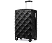 Valise de vol portable Noir 55x43x21 cm PP