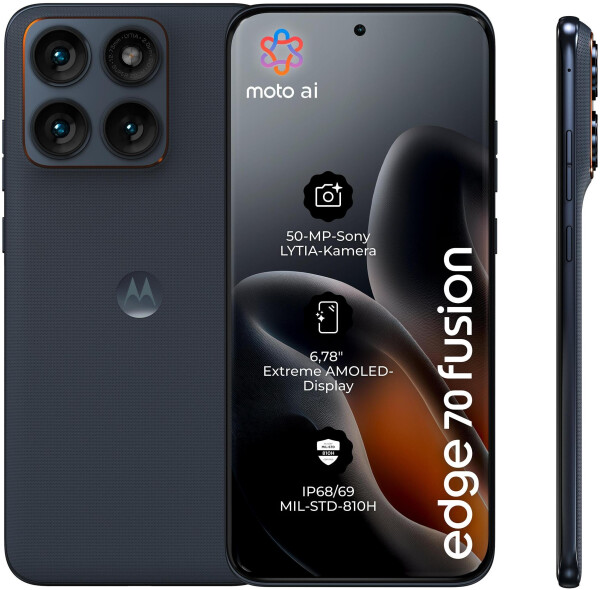 Motorola Edge 70 Fusion (5200 mAh) PANTONE Silhouette, Bild 12
