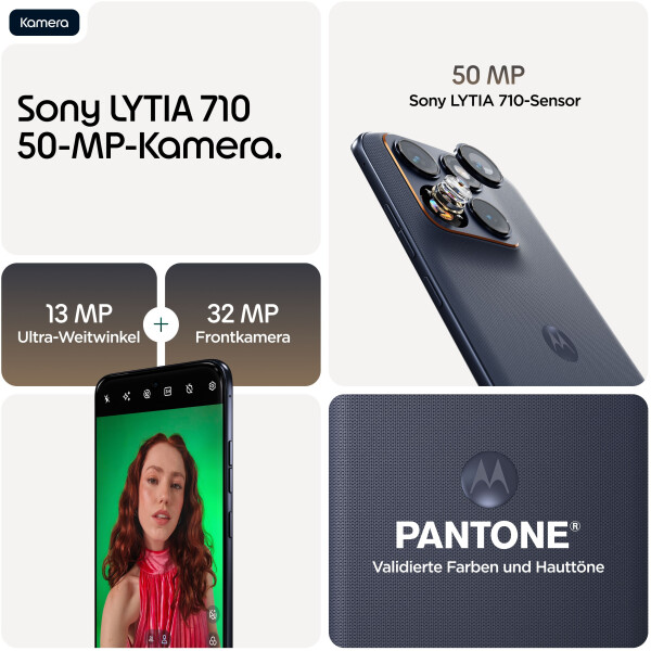 Motorola Edge 70 Fusion (5200 mAh) PANTONE Silhouette, Bild 10