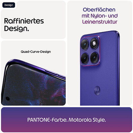 Motorola Edge 70 Fusion (5200 mAh) PANTONE Orient Blue, Bild 17