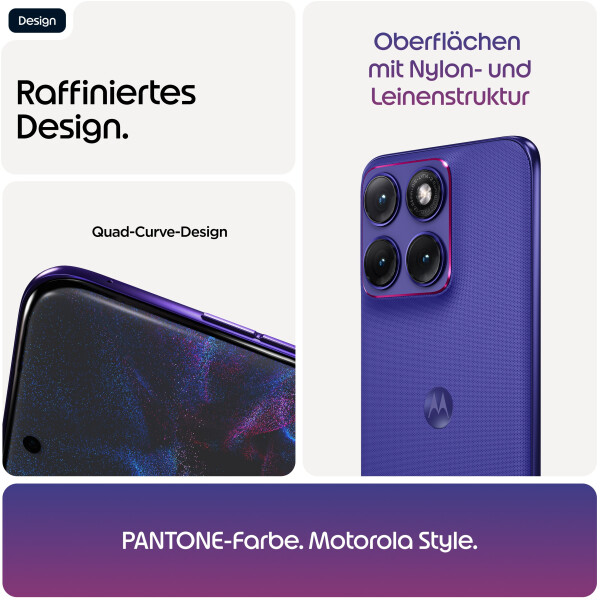 Motorola Edge 70 Fusion (5200 mAh) PANTONE Orient Blue, Bild 9