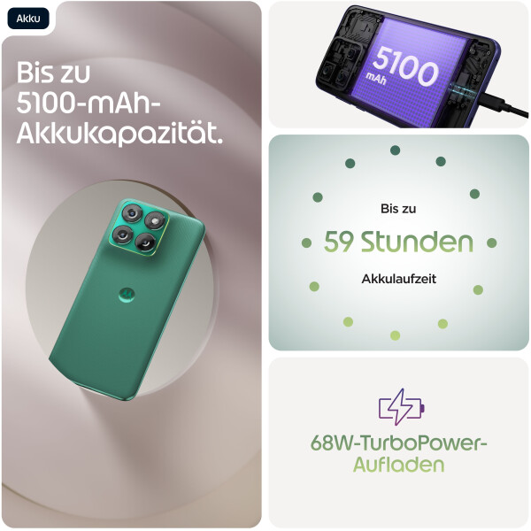 Motorola Edge 70 Fusion (5200 mAh) PANTONE Sporting Green, Bild 11