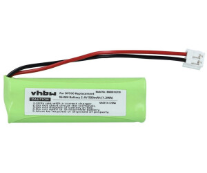 Batteria VINTRONS Ni-MH 500mAh Per Swissvoice DP500, DP550, Medion Life S63062 E Altri Modelli
