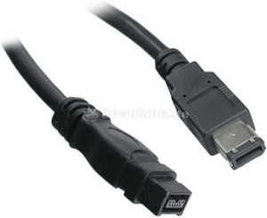 Photos - Cable (video, audio, USB) InLine FireWire 6 pol a -> FireWire 9 pol b, 3m  (36903)